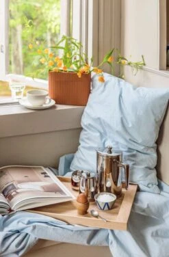 Kopfkissenbezug, 50 X 60 Cm, Himmelblau -Heimstil Angebote Store aamiainen Ruoka10