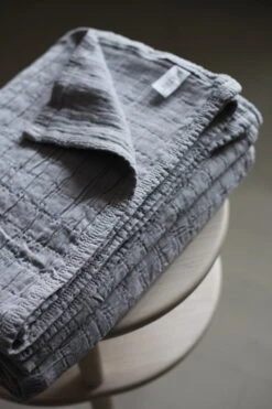 Bettüberwurf Aava, 160 X 260 Cm, Dunkelgrau -Heimstil Angebote Store aava harmaa