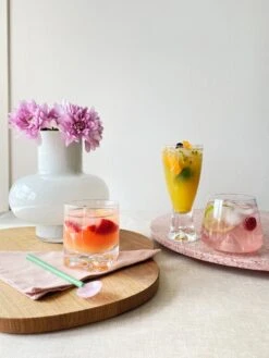 The Organic Company Everyday Stoffserviette, 4 Stück, Blassrosa -Heimstil Angebote Store design stories cocktailit kevaan juhliin 1 ma