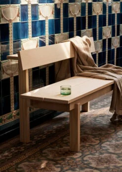 Ferm LIVING Calm Decke, 120 X 170 Cm, Kamelbraun - Schwarz -Heimstil Angebote Store fermLIVING AW22 PekaBench 1104263781 image 1