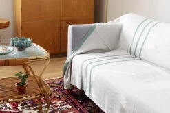 Usva Tischtuch, 150 X 260 Cm, Leinenfarben – Espengrün -Heimstil Angebote Store lapuan kankurit usva towel linen aspen green 4