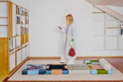 Sitzkissen, 60 X 60 Cm, Beige - Himmelblau 9 Sitzkissen, 60 X 60 Cm, Beige - Himmelblau -Heimstil Angebote Store main kamppis flat