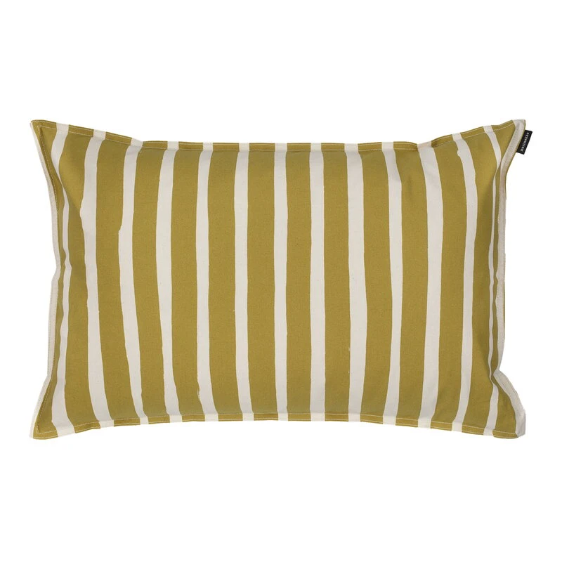 Marimekko Kalasääski Kissenbezug, 40 × 60 cm, Baumwolle – Olivgrün 1 Marimekko Kalasääski Kissenbezug, 40 × 60 cm, Baumwolle – Olivgrün