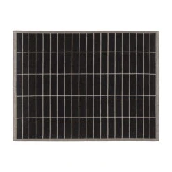 Marimekko Pieni Tiiliskivi Tischset, Graphitgrau - Beige