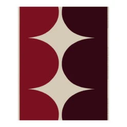 Marimekko Härkä Leinenstoff, Leinen - Dunkelrot