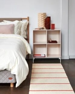 Olle Teppich, 70 X 240 Cm, Ziegelrot - Cremeweiß -Heimstil Angebote Store pappelina olle brick creative