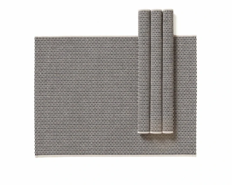 Morning Tischset, 35 X 45 Cm, 4 Stück, Schwarz – Beige 2 Morning Tischset, 35 X 45 Cm, 4 Stück, Schwarz – Beige – Bild 2